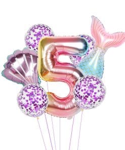 Birthday Party Supplies Decorative Mermaid Balloon Package 21 04a648f2 f531 4f65 b24a ec575819fadc
