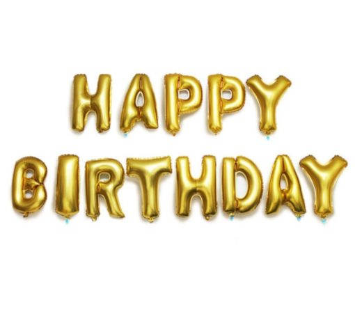 New Happybirthday Aluminum Film Balloon Birthday Party Decoration Aluminum Film Balloon - Image 5