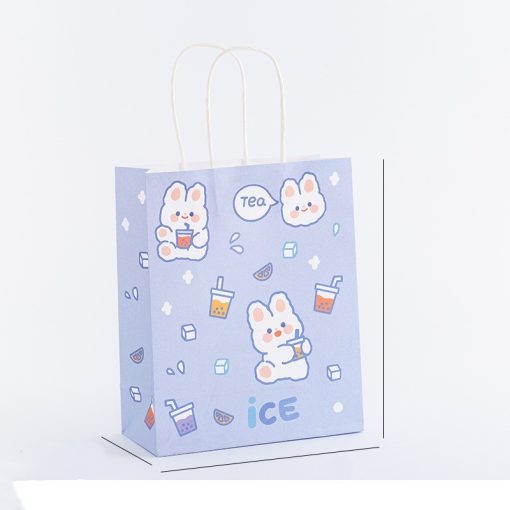 Kraft Paper Snack Birthday Shopping Gift Bag - Image 9