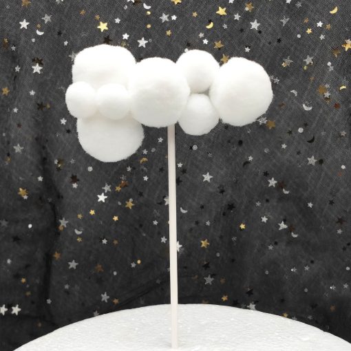 Creative Large And Small Cloud Cake Decoration Card - Image 10