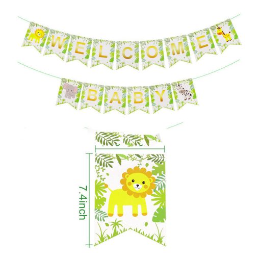 Animal birthday party decoration set balloon hinge set - Image 3