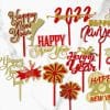 Acrylic New Year Cake Decoration Happy New Year Party Plugin 1 14dca873 304f 47f9 b6c8 905c843528b5