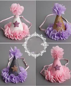 Children's Birthday Hat Gift Headband Headband Hair Accessories Baby Year Old Hat Crown