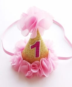 Children's Birthday Hat Gift Headband Headband Hair Accessories Baby Year Old Hat Crown 13 1612338375785