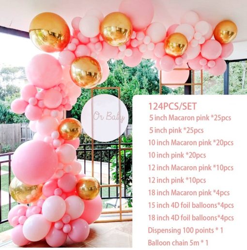 Macaron Balloon Garland Arch Wedding Birthday Party Decoration - Image 5