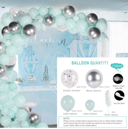 Macaron Balloon Garland Arch Wedding Birthday Party Decoration - Image 6
