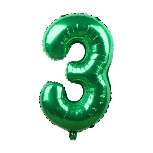 Happy Birthday And New Year Aluminum Foil Balloon - Image 3
