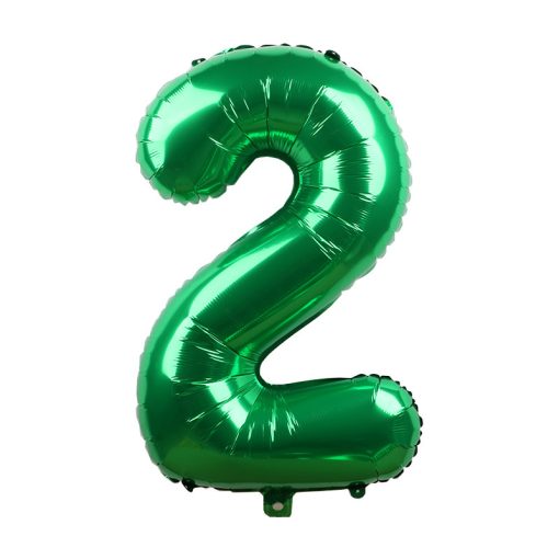 Happy Birthday And New Year Aluminum Foil Balloon - Image 2
