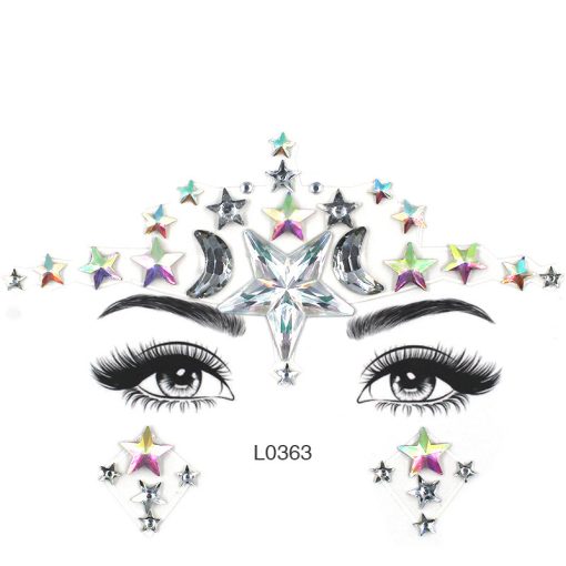 Eyebrow Stick Diamond Stick Force Drill Stick Masquerade Face Decoration Diamond - Image 7