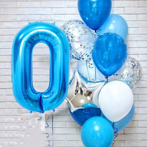 Happy Birthday Balloon Decoration Surprise Boyfriend Body Blue - Image 10