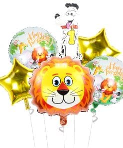 Animal birthday party decoration set balloon hinge set 15 1621325601231