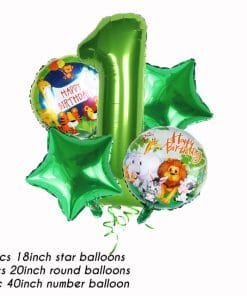 Animal birthday party decoration set balloon hinge set 20 1621325601277