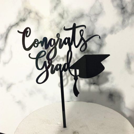 Acrylic Graduation Season Cake Decoration Insert - Image 7