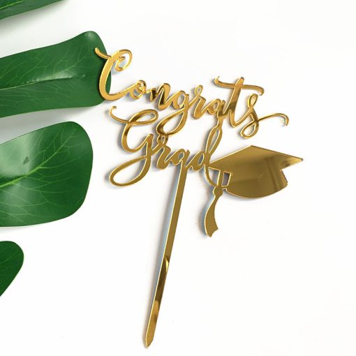 Acrylic Graduation Season Cake Decoration Insert - Image 6