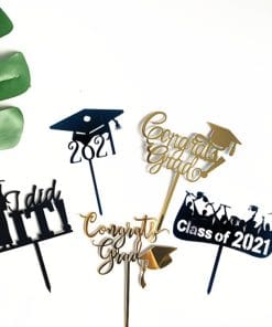 Acrylic Graduation Season Cake Decoration Insert