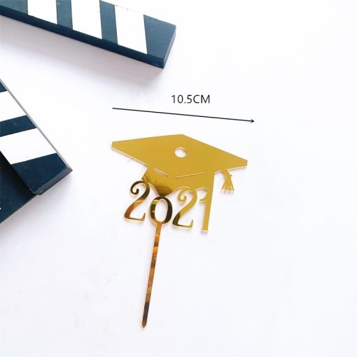 Acrylic Graduation Season Cake Decoration Insert - Image 4