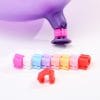 Colorful balloon clip wedding supplies holiday birthday decoration balloon accessories 100pcs balloon sealing clip 1 1622362576230