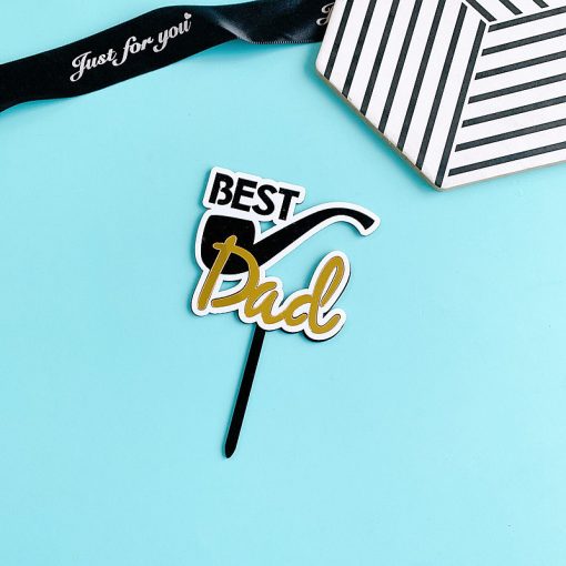 New Product Father's Day Cake Decoration Dad - Image 7