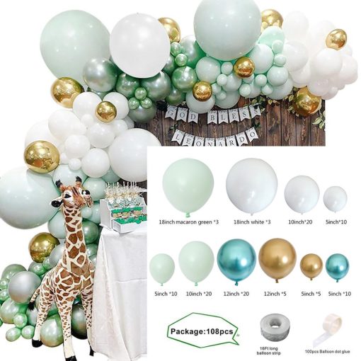 Baby Birthday Party Latex Balloon Set Decoration - Image 5