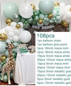Baby Birthday Party Latex Balloon Set Decoration 10 1623318132525
