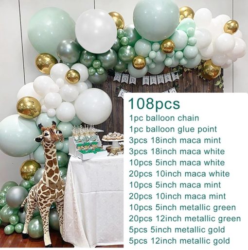 Baby Birthday Party Latex Balloon Set Decoration - Image 3