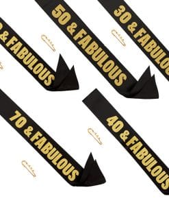 Birthday party straps