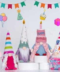 Birthday Plush Elf Decoration Birthday Faceless Doll Ornaments