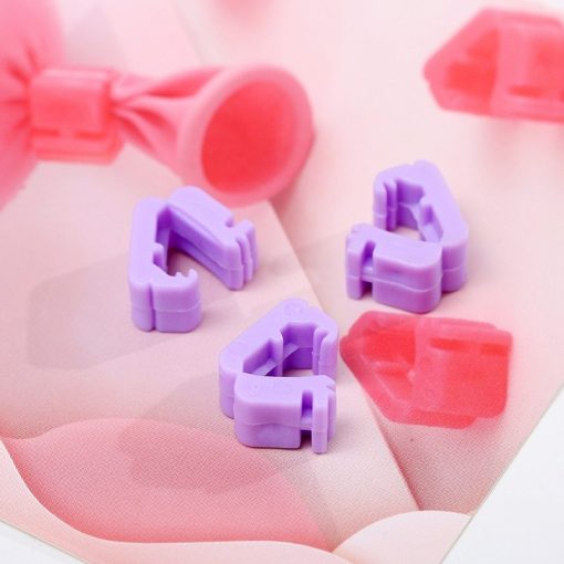 Colorful balloon clip wedding supplies holiday birthday decoration balloon accessories 100pcs balloon sealing clip - Image 4
