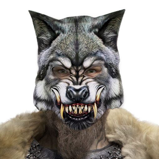 Carnival Party Masquerade EVA Half Face Animal Wolf Mask - Image 6