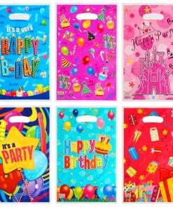 Children's Party Pearlescent Gift Bag Birthday Theme Candy Bag 14 2401260759280323700