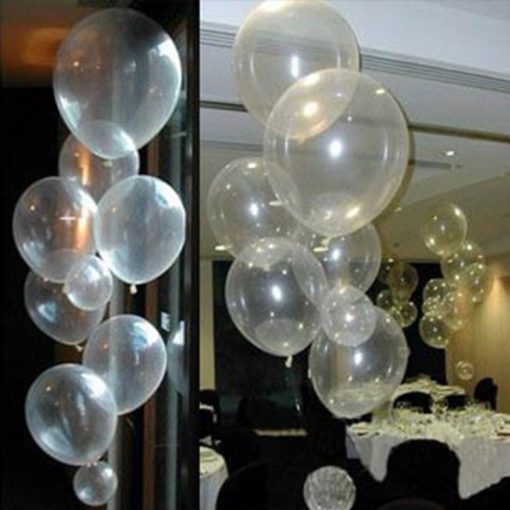 Transparent Latex 12 Inch Birthday Party Decoration Balloon - Image 3