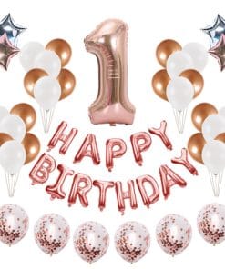 Birthday Party Sequined Balloon Background Decoration Set