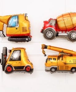 Cartoon Car Airplane Aluminum Balloon Boy Birthday Party