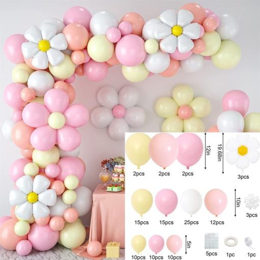 Background Children's Birthday Party Scene Layout Balloon Set - Image 5
