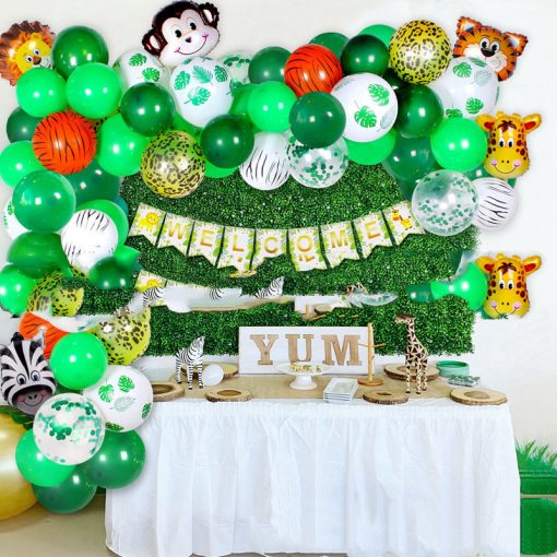 Animal birthday party decoration set balloon hinge set - Image 2