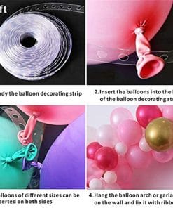 New 18 Inch Black Gold Latex Balloon Birthday Party Balloon Chain Set Decoration Balloon 10 3310ca54 cbb3 467d bb12 337bea751462