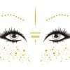 Hot Sale In Europe And America Electronic Music Festival Face Pasters Waterproof Bronzing Face Tattoo Sticker Masquerade Party Freckles Sticker