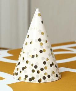 Bronzing birthday hat