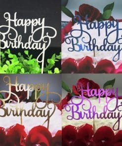 English happy birthday cake flag cake insert 17 378278557909
