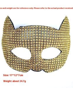New Performance Halloween Masquerade Stick-on Crystals Cat Men And Women Mask 13 398f071f f1ce 423f 9c42 327745769f11 trans