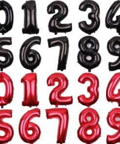 40 Inch Birthday Digital Aluminum Film Balloon 9 406933696761