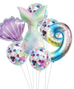 Birthday Party Supplies Decorative Mermaid Balloon Package 20 44e716a4 5464 4fae 93d2 1cd3897eb890