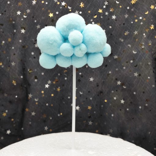 Creative Large And Small Cloud Cake Decoration Card - Image 2