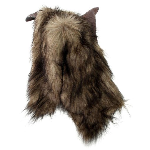 Halloween Masquerade Bar Decoration Cool Shape Vinyl Wolf Head Mask Hood - Image 2