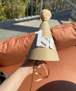 Children's Birthday One Year Old Alphabet Felt Small Pointed Party Hat Crown 16 5422ee24 b111 47ce 9e8b bad88260cbae