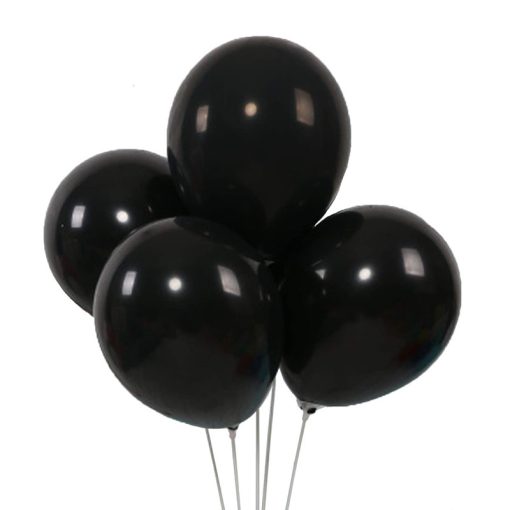 Black Balloon 18-inch Round Birthday Party Decoration - Image 7