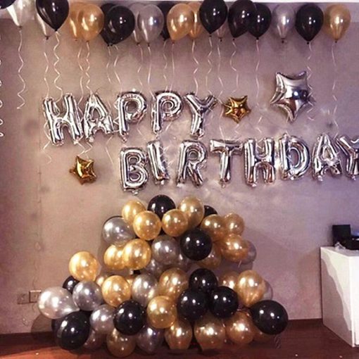 Birthday Letter Balloon Scene Arrangement Package For Adults - Image 4
