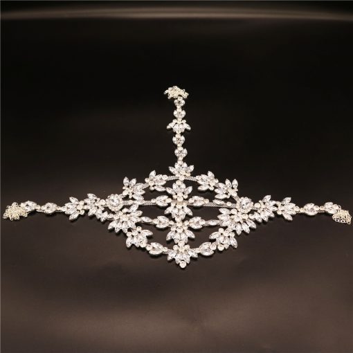 Fashion Exaggerated Halloween Rhinestone Crystal Masquerade Mask Party - Image 3