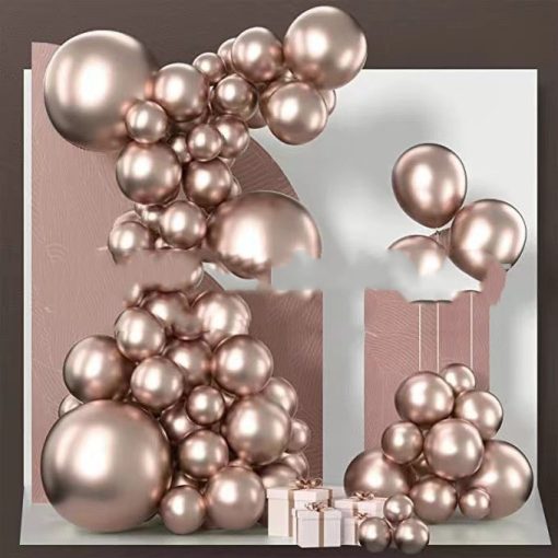 Latex Birthday Arch Balloon Chain Proposal Party Decoration - Image 2
