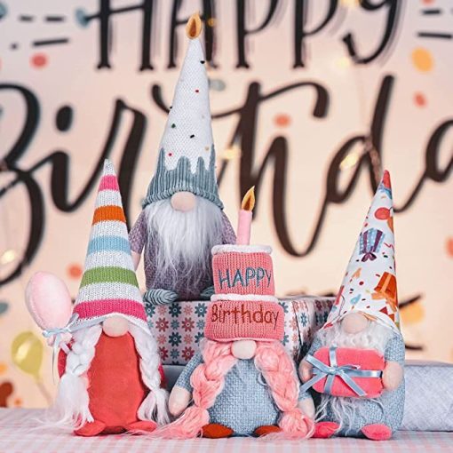 Birthday Plush Elf Decoration Birthday Faceless Doll Ornaments - Image 5